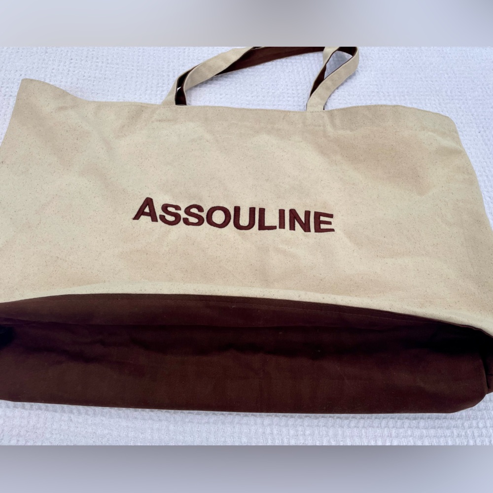 Assouline XLarge Canvas Tote Bag - Picture 3 of 9